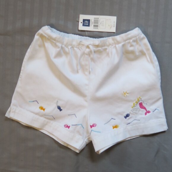 BabyGap Girls Mermaid Tank Top & Matching Shorts Sz 4xl (4yrs) NWTs - Picture 9 of 16